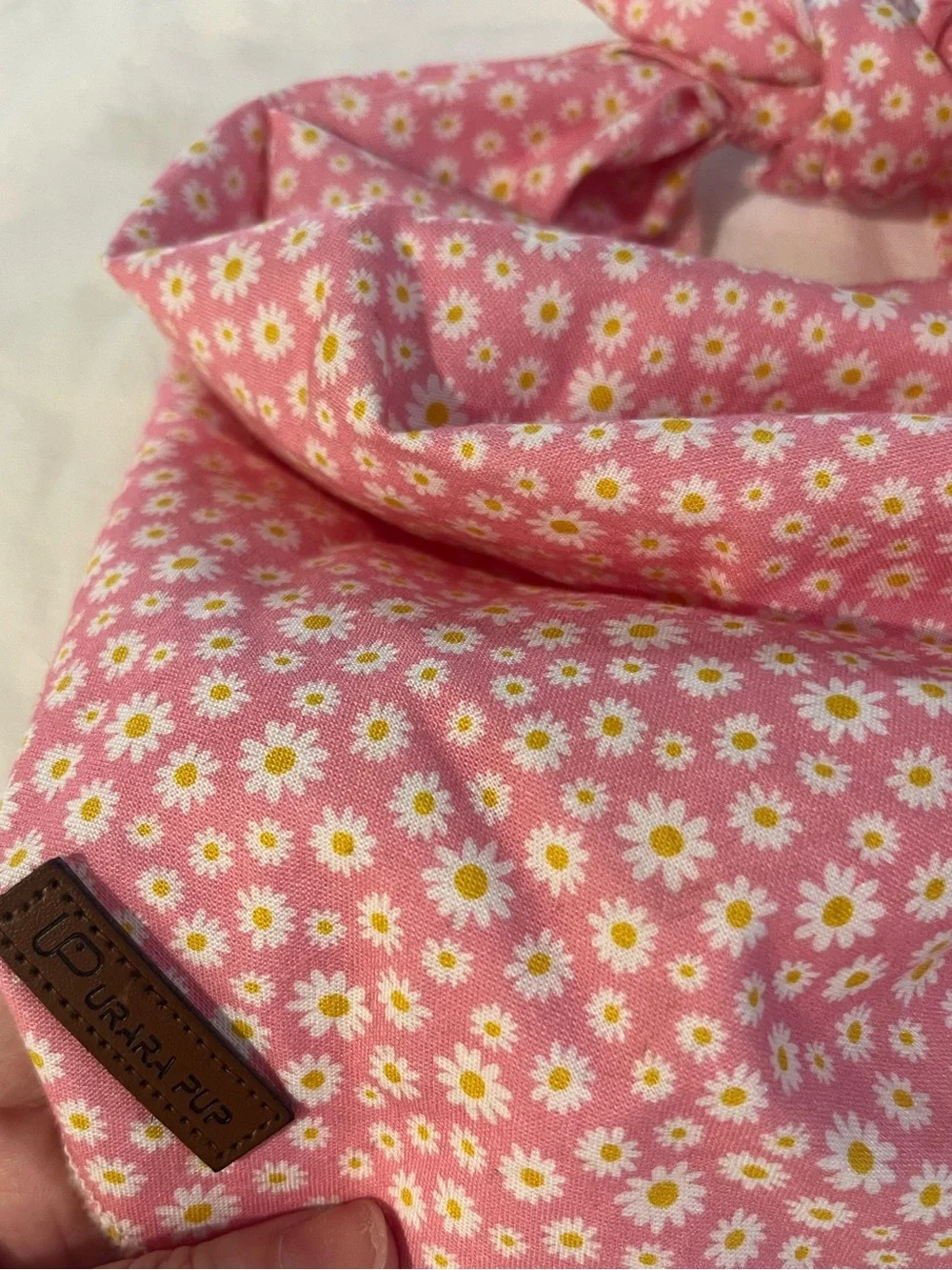 Floral Dog Bandana Set